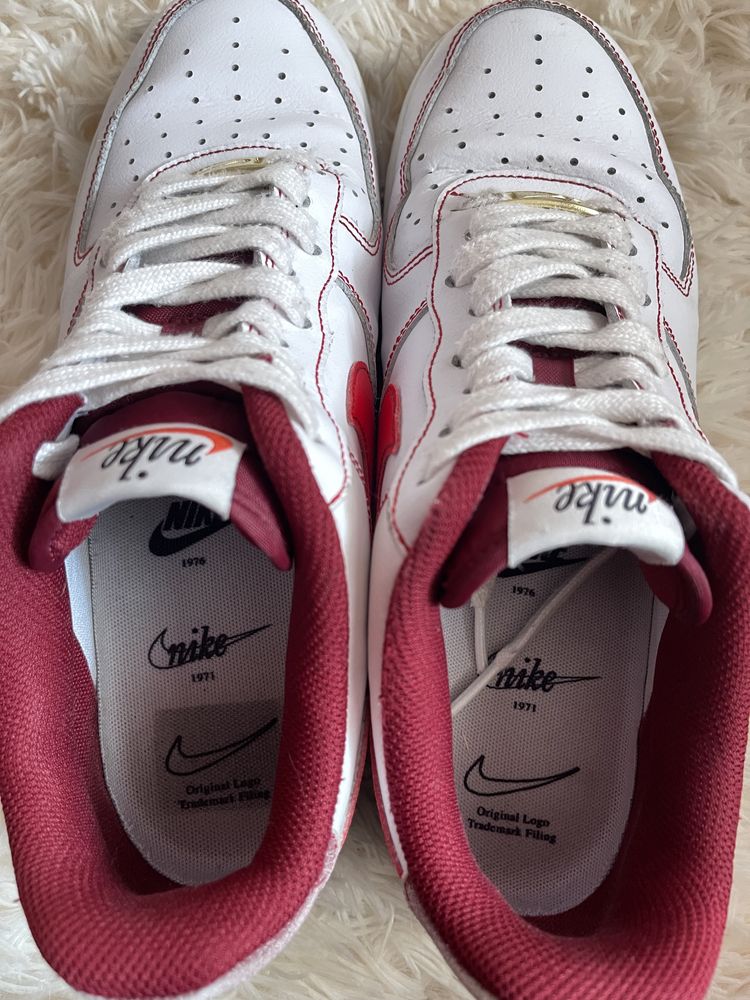Nike Air Force 1 One Low '07 First Use White University Red