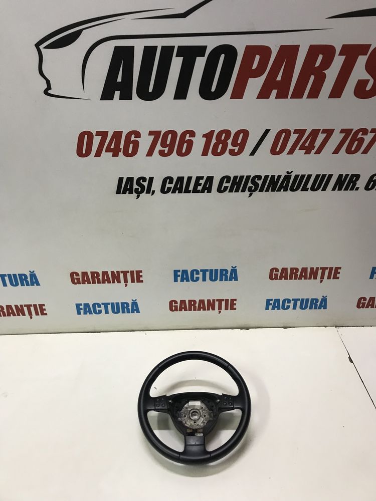 Volan piele cu comenzi si padele 3 spite Passat B6 Original