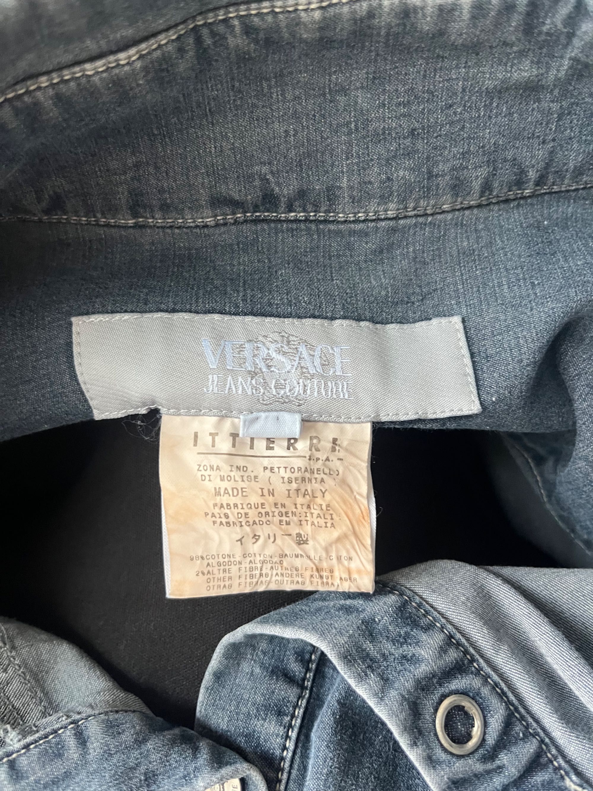 Versace Рубашка джинсовая