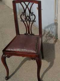 Set 4 scaune Thomas Chippendale reconditionate antichitati