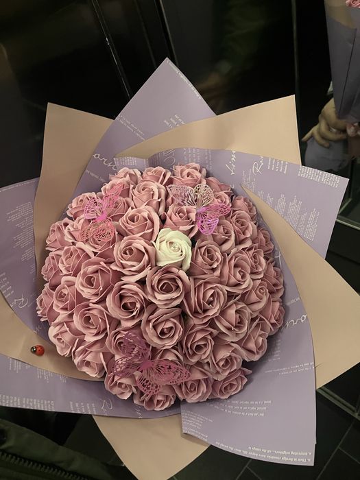 Buchete trandafiri sapun