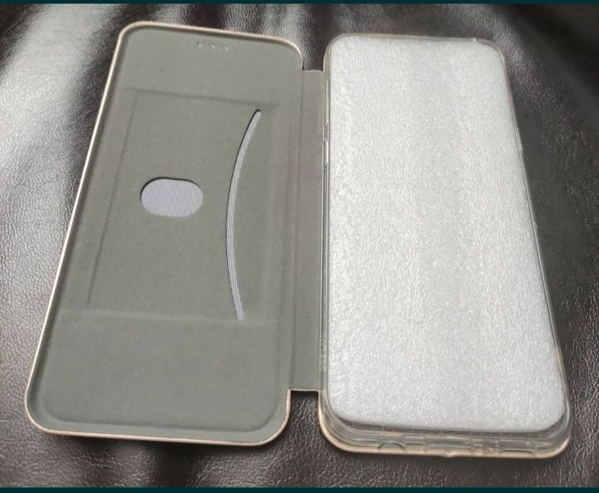Samsung S8 PLUS Senzor amprenta Suport sim dual Husa flip Maple gold