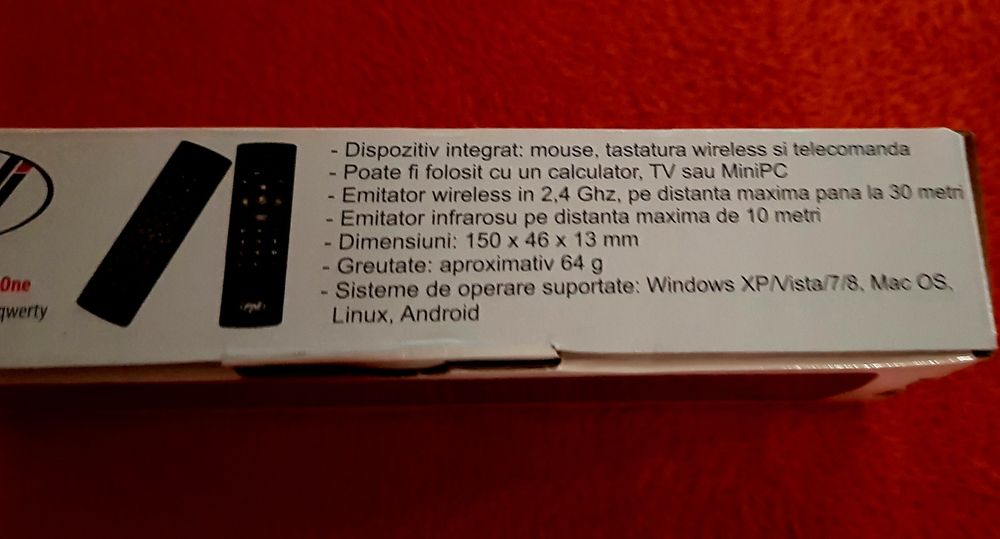 Air mouse si minitastatura querty PNI AirFun One