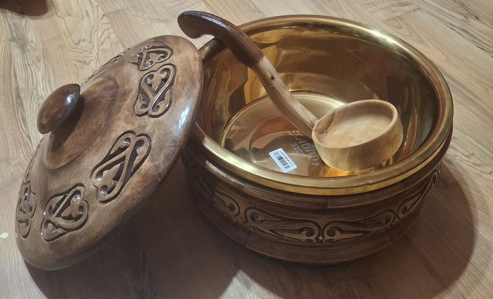 Деревянные кумысница