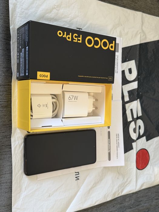 ***КАТО НОВ 256GB Xiaomi POCO F5 Pro 5G Гаранция Plesio 2027