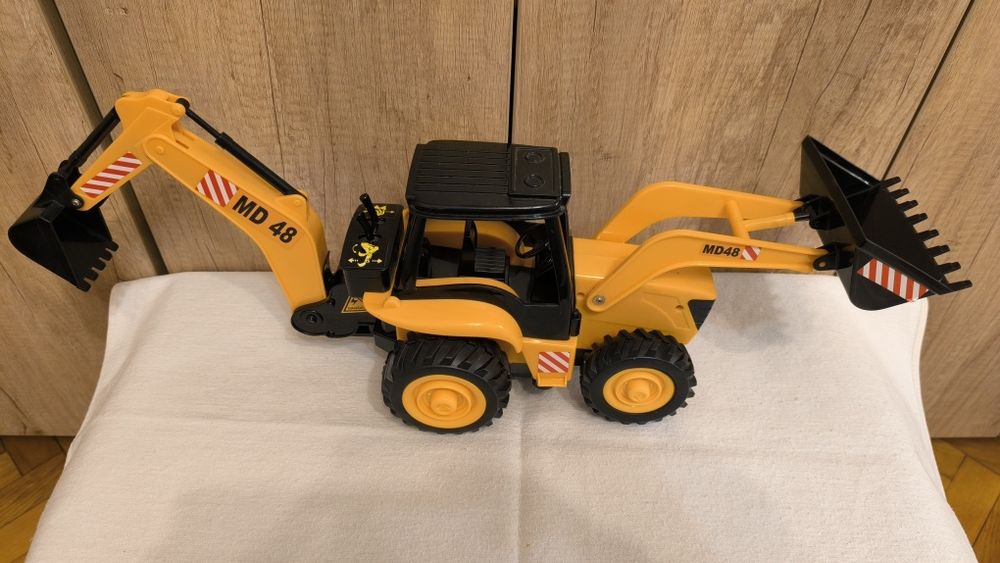 Jucărie Buldoexcavator interactiv mecanizat gen Bruder