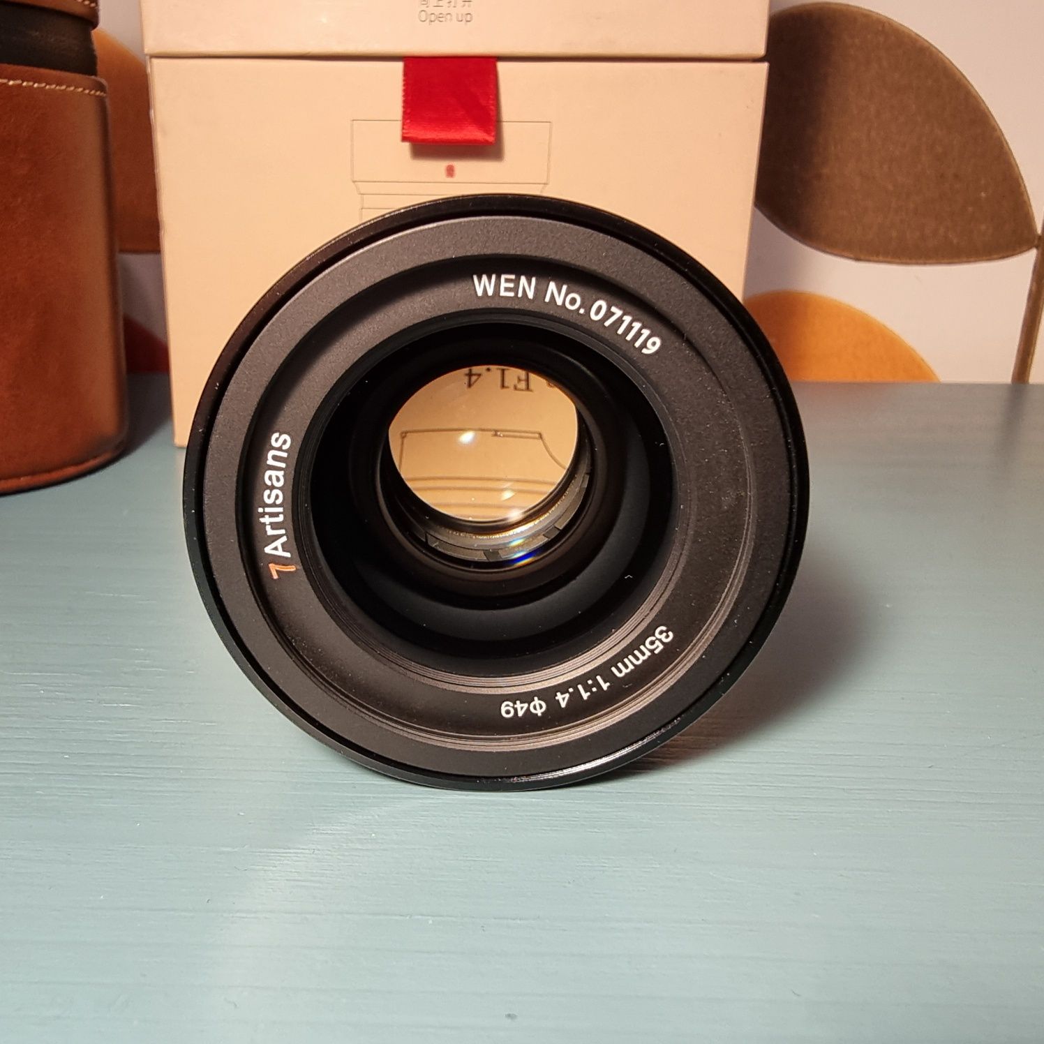 Obiectiv manual 7Artisans 35mm f/1.4 montura Leica M