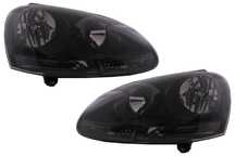 Faruri VW Golf 5 V (10.2003-2009) Jetta (2005-2010) Negru