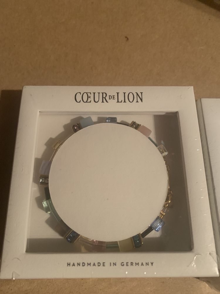 Set colier plus brățara Coeur de Lion,Swarovski ,pietre prețioase