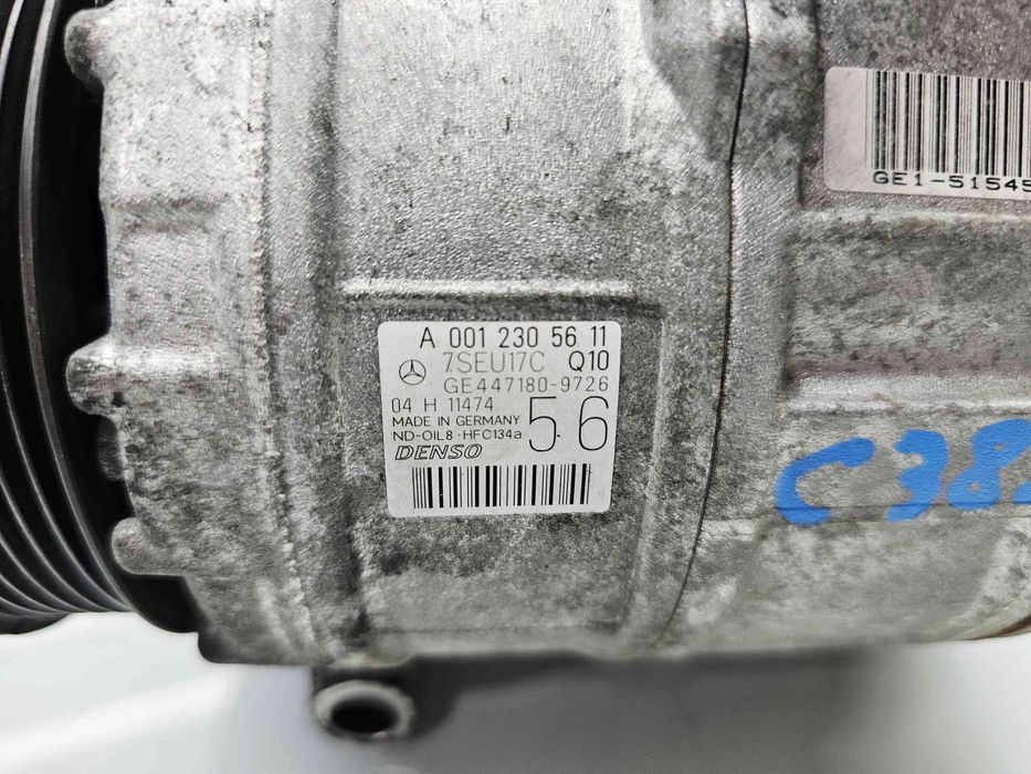 Compresor clima Mercedes Clasa C (W203) [Fabr 2000-2007] A0012305611 2