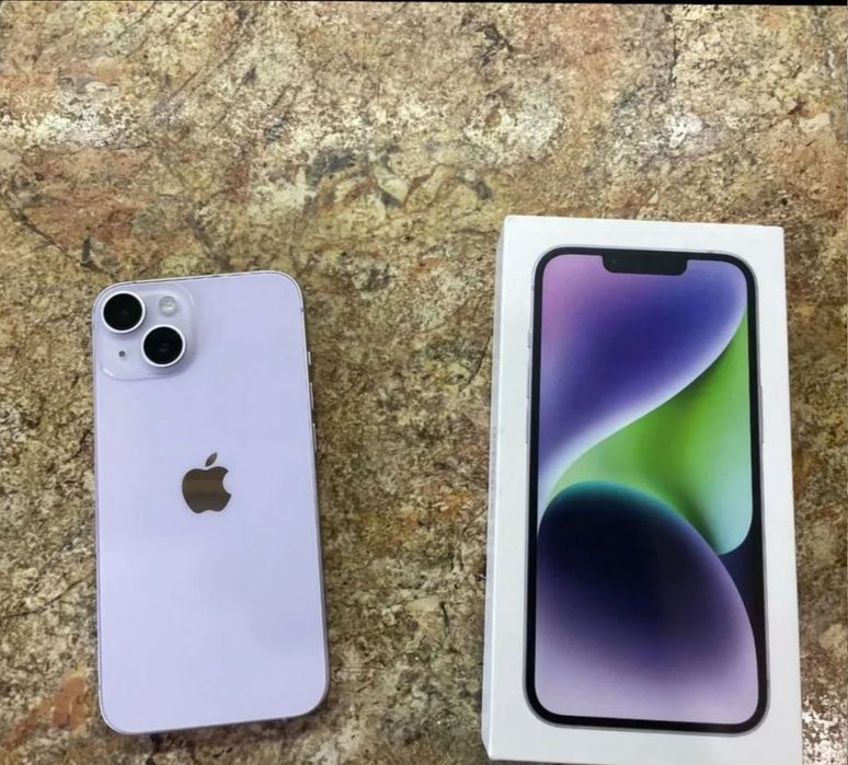 Айфон 14 85% сиреневый