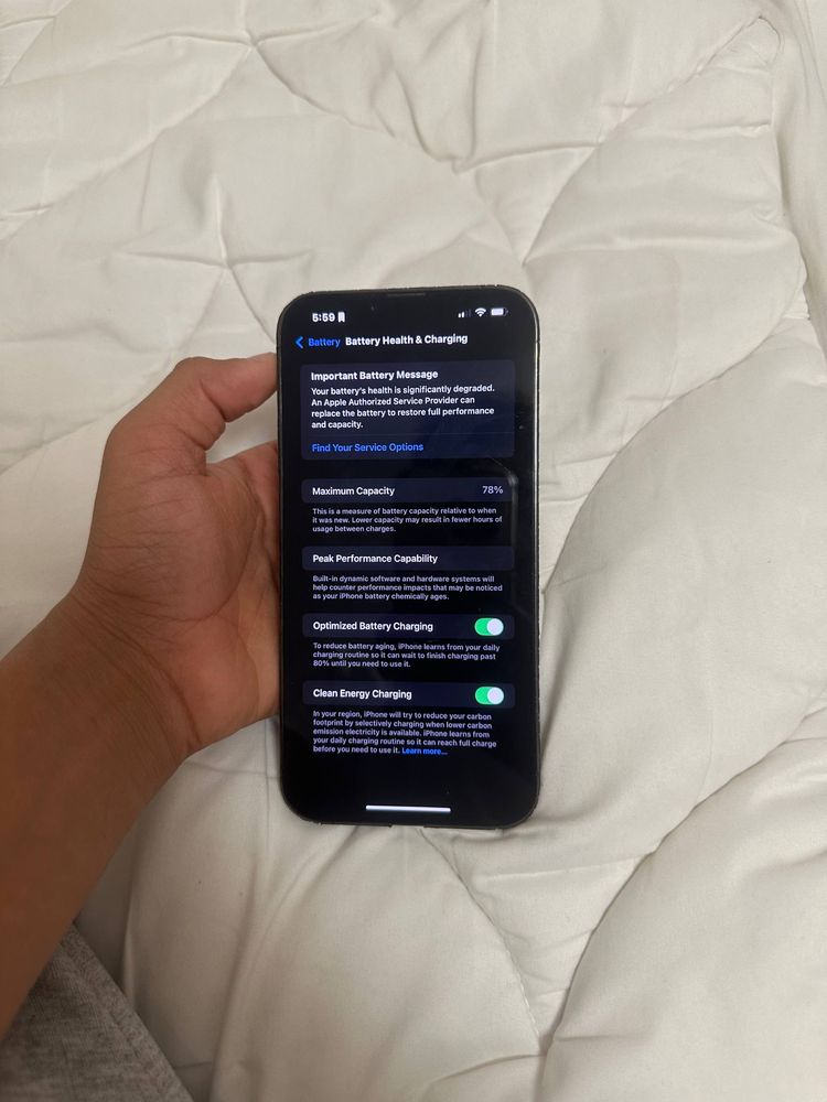 Iphone 13 pro max black 128 GB