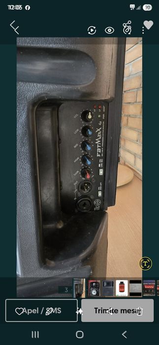 Bass HK PRO 18A subwoofer 900w,134db