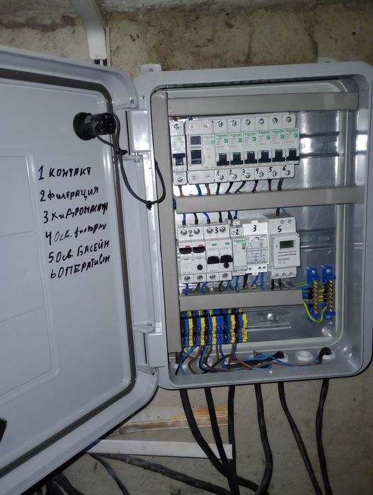 Ел.табла за басейни  фонтани и други