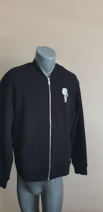 Karl Lagerfeld Full Zip Cotton / L НОВО! ОРИГИНАЛ! Мъжко  Горнище!