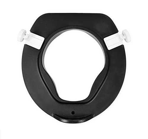 Scaun de toaleta pentru adulti din spuma moale, inaltat cu capac 10cm