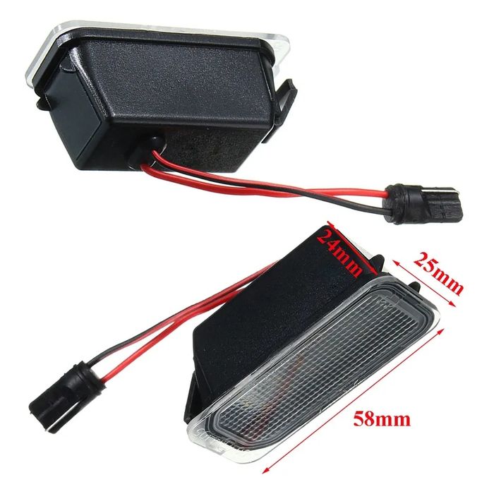 Set becuri lampi led numar Ford Focus Fiesta Mondeo Kuga S-Max