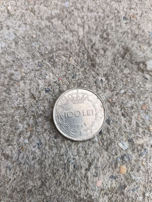 Monede 100 lei an 1943
