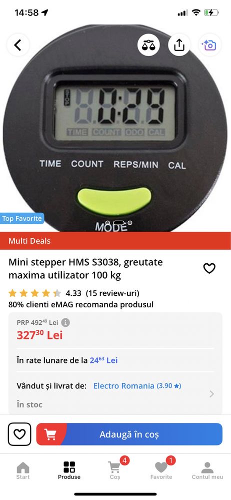 Vand Mini stepper