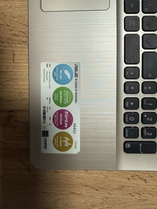 Asus X541U с windows 11