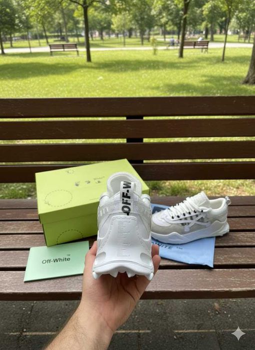 Adidasi OFF White ODSY 1000 Alb - Produs Full Box - Unisex