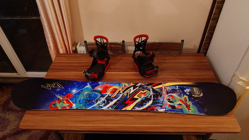 Placa Snowboard Lib Tech T Rice 165cm cu legaturi Union Pro Contact L