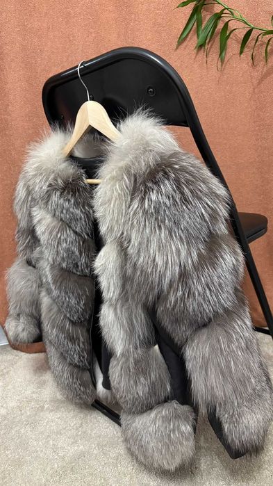 Haina din blana naturala