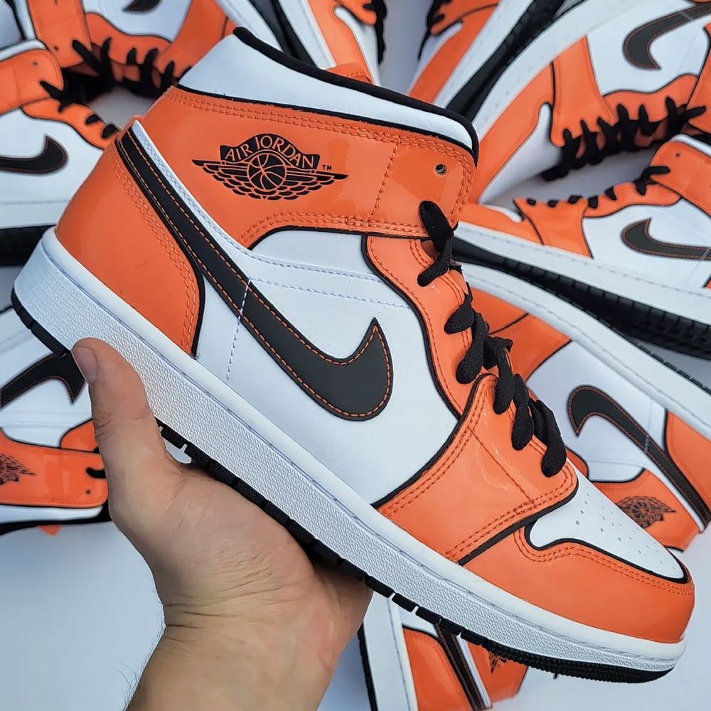 Air Jordan 1 Mid Turf Orange 46