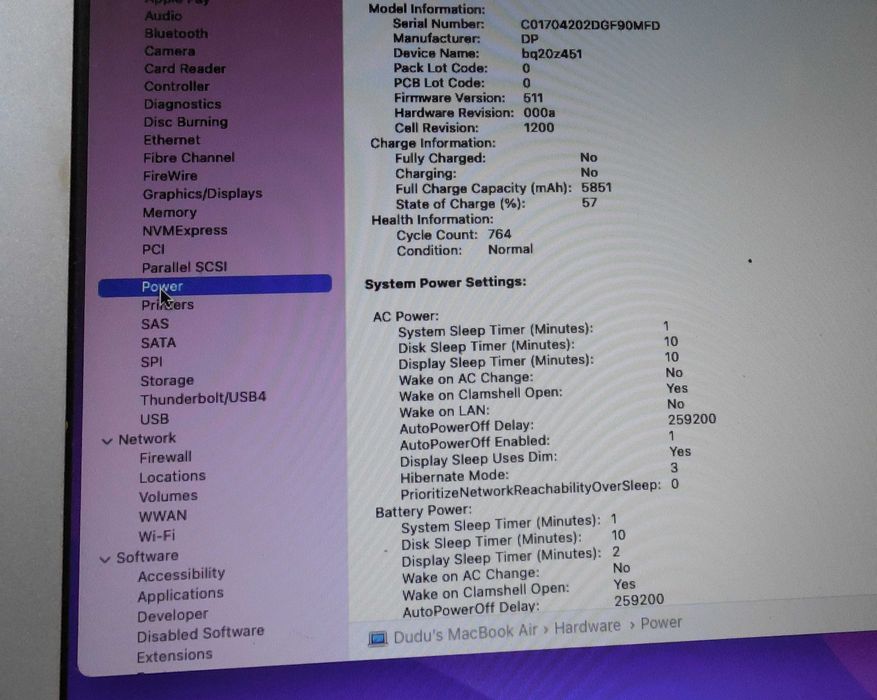 Vand laptop A1466 MacBook air 2015 I5 8GB SSD 128GB aspect ff bun