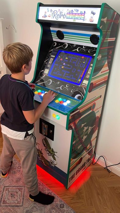 Cabinet Arcade (peste 10.000 jocuri) cu mecanism monede