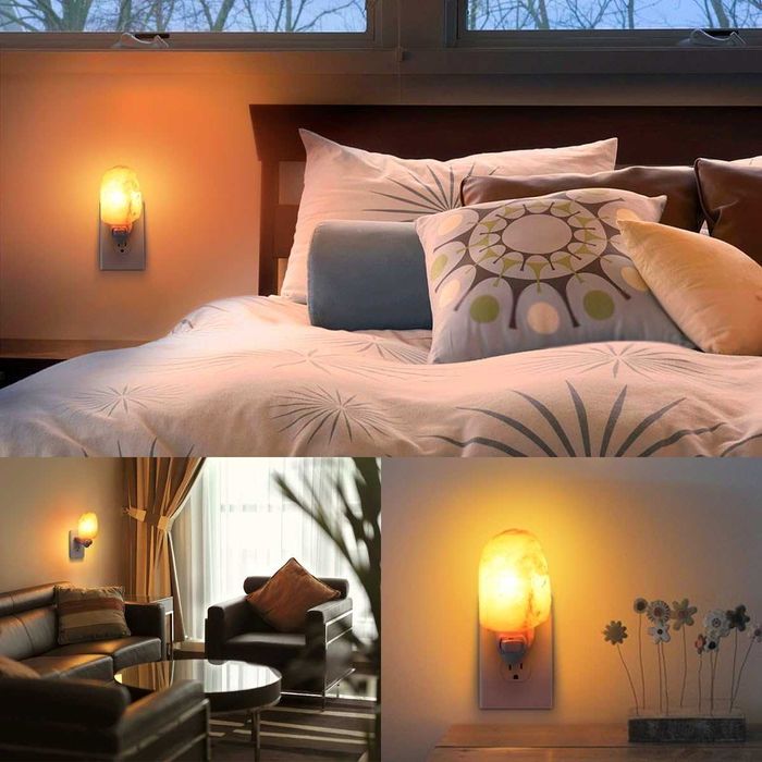 Стенни лампи от хималайска кристална сол   AMIR