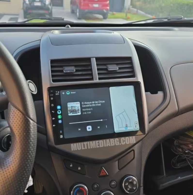Chevrolet Aveo 2 2011г-2015г Мултимедия Навигация Android