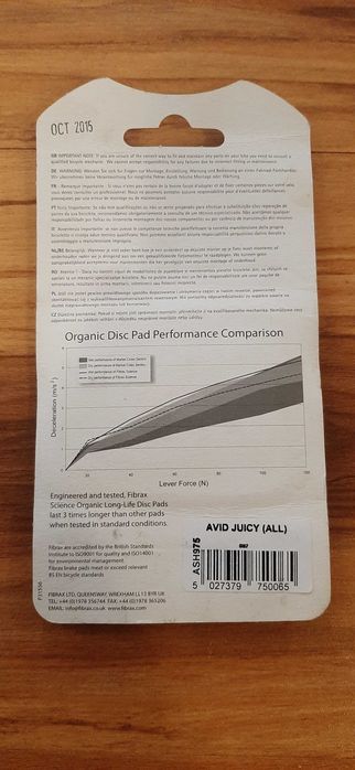 Placute frana disc bicicleta AVID JUICY (ALL) BB7 ELIXIR4-5 lei transp