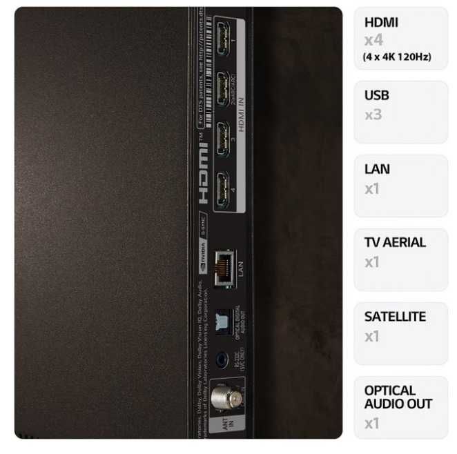 LG OLED EVO 55" 55C41LA 120Hz SMART TV 4K Ultra HD UHD телевизор