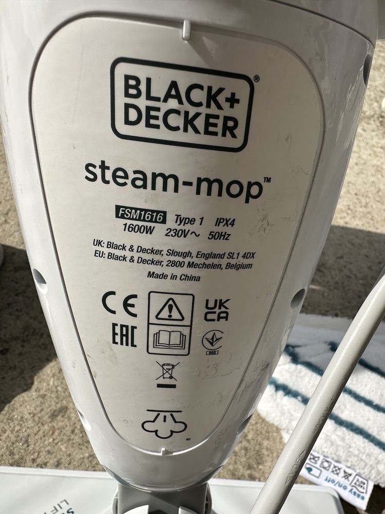 Mop electric black+decker