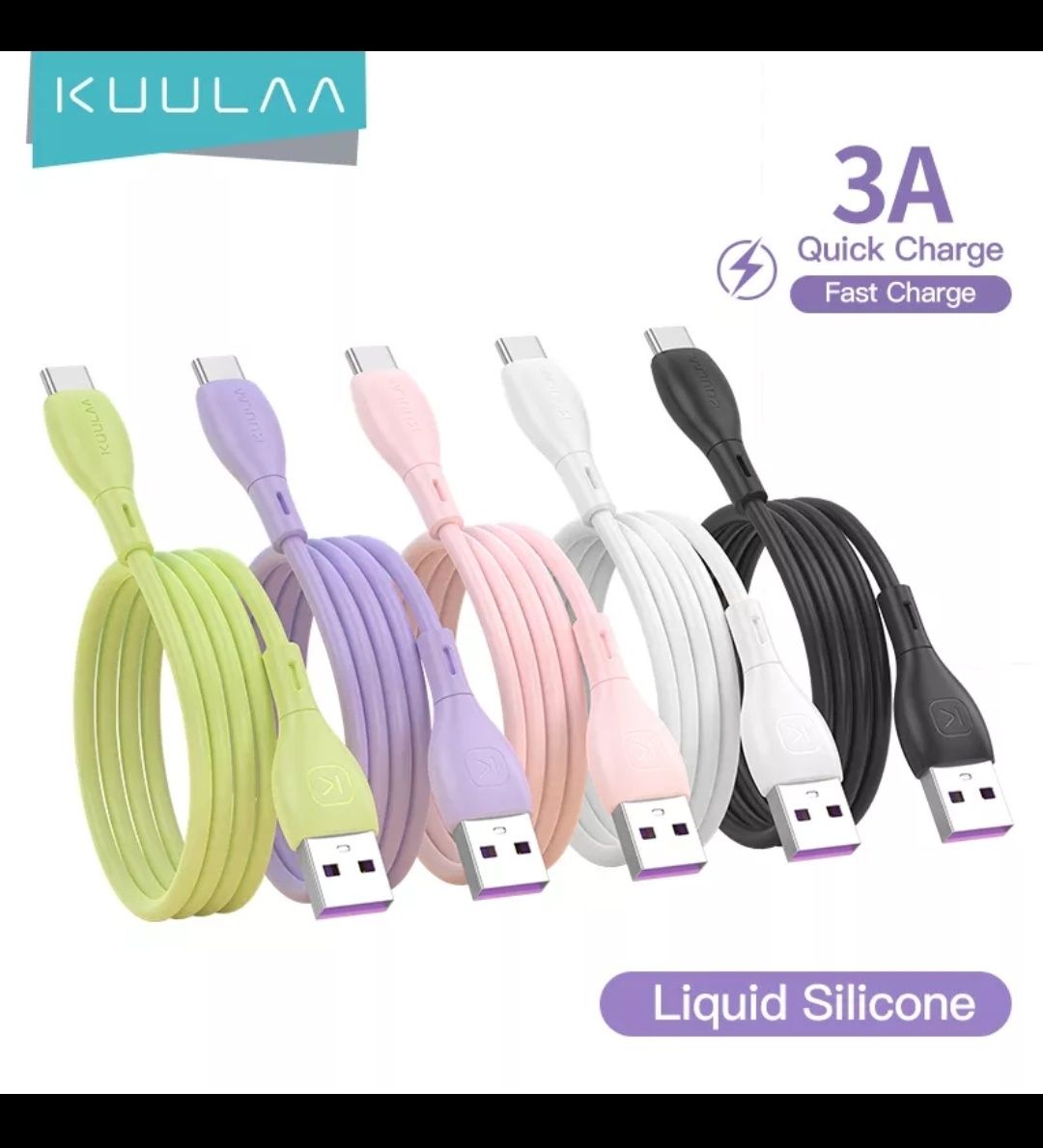Cablu usb c - fast charging - lungime 2m (verde, mov)

Predare persona