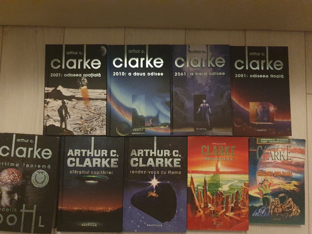 Colectie Arthur C Clarke, 11 vol, Odiseea, Rama, Sfarsitul copilariei