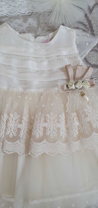 Rochiță eleganta bebeluși 6 luni