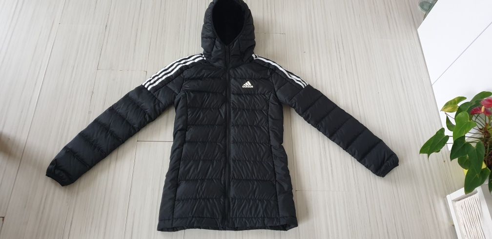 Adidas Women Down Hooded  Parka Size XS НОВО! Оригинал Дамско Пух Яке