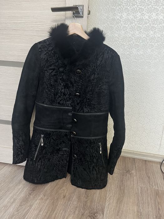 Женская дубленка р44