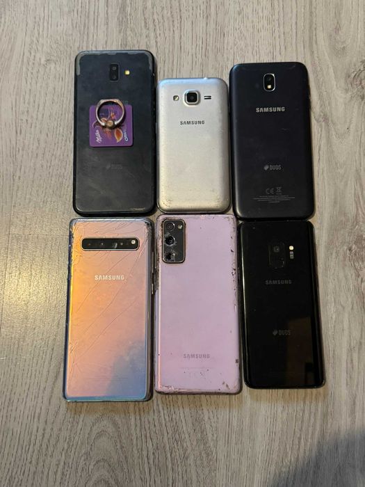 Lot 6 telefoane Samsung – pentru piese sau reparat