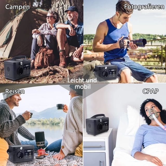 Power Station 88.8Wh, 80W, USB-C, LED, ideala pentru camping,calatorii