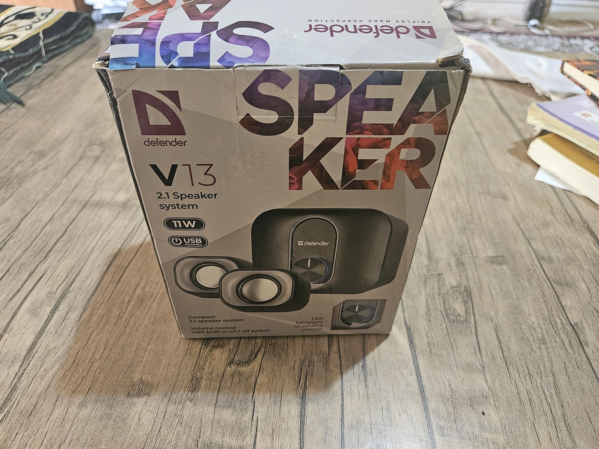 Колонки Defender V13 2.1 система