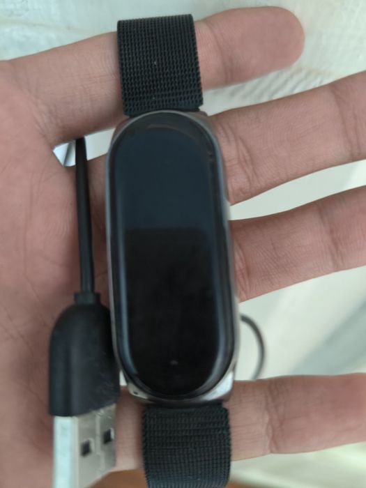 Mi band 6 с металлическим ремешком