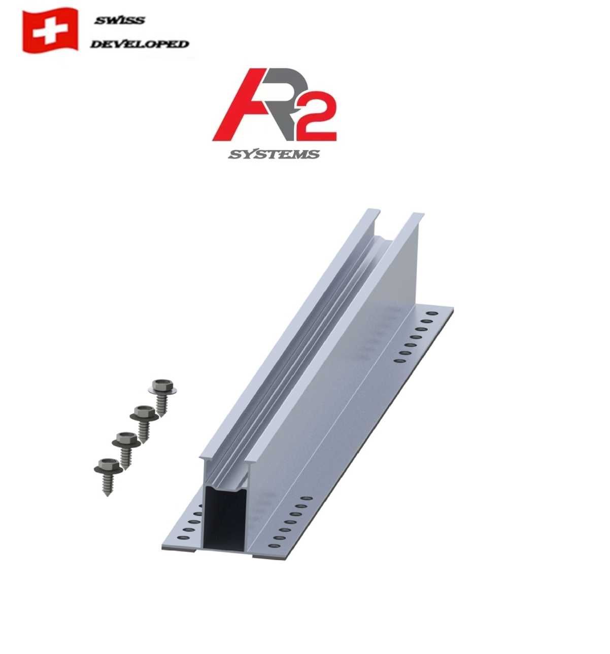 Sistem AR2 de montarea panouri fotovoltaice - mini plofil H60