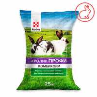 Комбикорм Purina® для кроликов Универсальный ПРОФИ от 0-90 дней, 25 кг