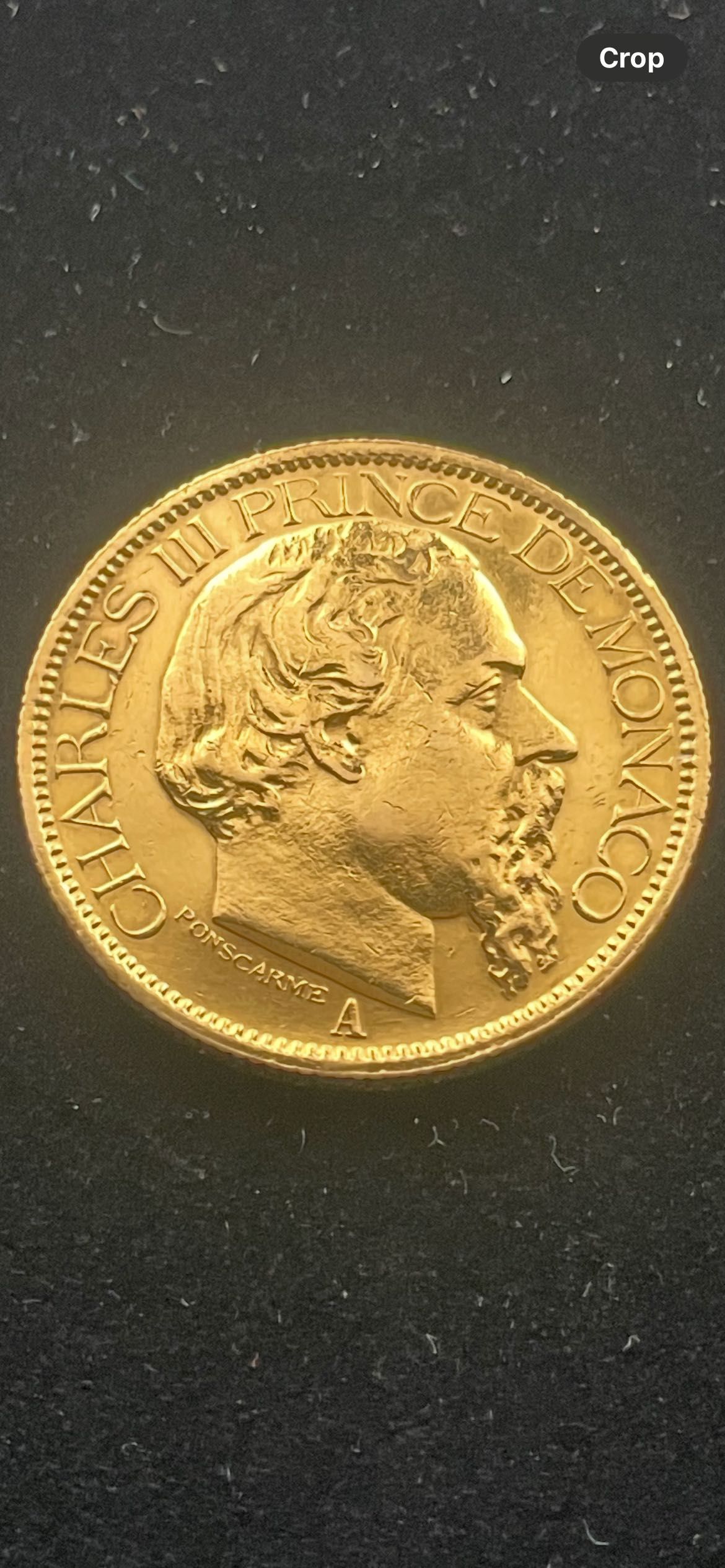 32.25 грама 21,6 карата златна монета