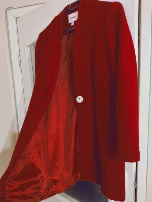 Палто 34 номер, 50 % вълна, яке XS