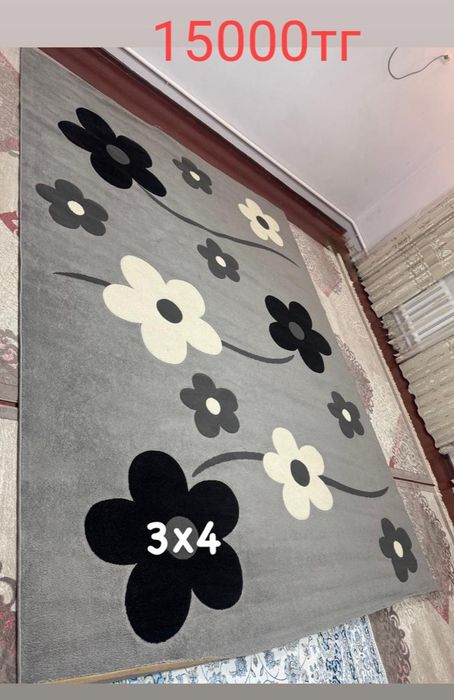 Әр түрлі кілемдер сатылады.Бағпларв келісім бойынша