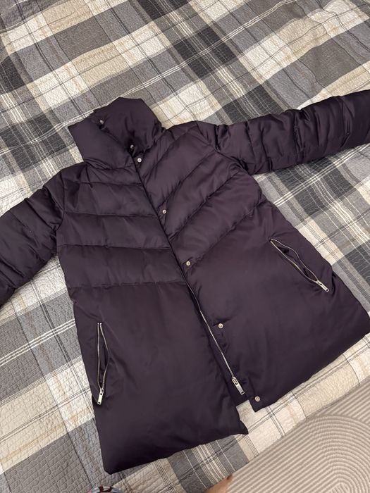 пуховик зимний massimo dutti